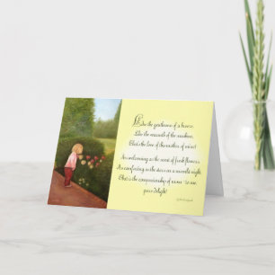 Moederdag Poem Kaart