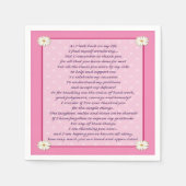 Moederdag Poem Servet (Voorkant)