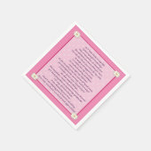 Moederdag Poem Servet (Hoek)