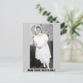 MOEDERDAG-POP BRIEFKAART (Staand voorkant)