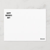 MOEDERDAG-POP BRIEFKAART (Achterkant)