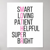 Moederdag Poster (Voorkant)