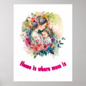 Moederdag Poster (Voorkant)