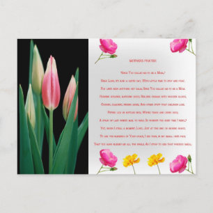 Moederdag Prayer Briefkaart