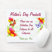 Moederdag producten muismat (Met muis)