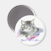 Moederdag - Purro-fect mam - Kat Magneet (Voorkant / Achterkant)