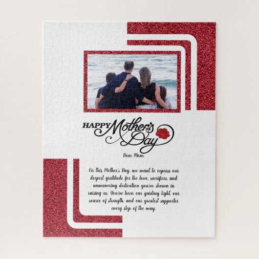 Moederdag puzzel (Verticaal)