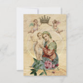 Moederdag Religieuze gebed Mary Jesus (Voorkant)