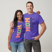 Moederdag retro t-shirt (Unisex)