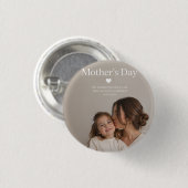 Moederdag Ronde Button 3,2 Cm (Voorkant /achterkant)