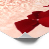 Moederdag Roos Heart Bouquet - Poster print (Hoek)