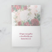 Moederdag Rozen Instagram  Foto Collage Kaart (Binnen)