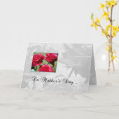 Moederdag Rozen Kaart (Gele Bloem)