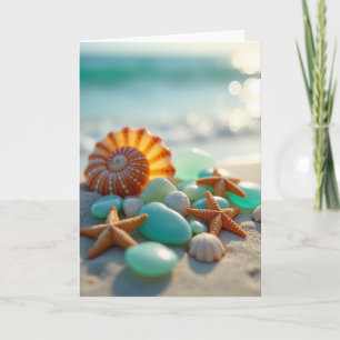 Moederdag Schelp Kunstkaart van de Zee Kaart