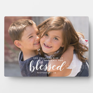 Moederdag Scripture Proverbs 31 Photo Plaque Fotoplaat