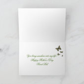 MOEDERDAG - SECRET PAL - VLINDERS/BLOEMEN KAART (Binnen)