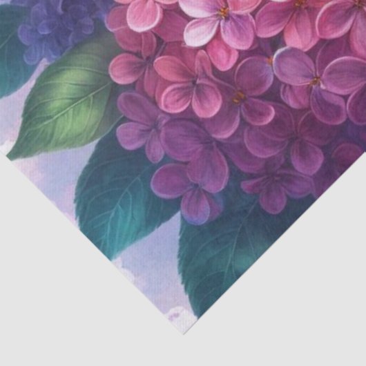 Moederdag Sering Bloemig Tissuepapier (Detail)