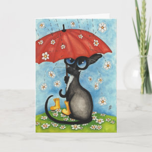 Moederdag Siamese door BiHrLe Kaart