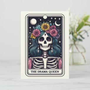 Moederdag Skelet De Dramakoningin Tarot Kaart
