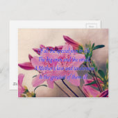 Moederdag-speciale vreugde briefkaart (Voorkant / Achterkant)