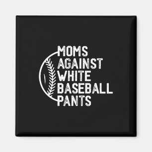 Moederdag Spel Dag Moeders Tegen Witte Honkbal P Magneet