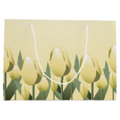 moederdag Spring Yellow Tulips Lg Large Cadeauzakje (Achterkant)