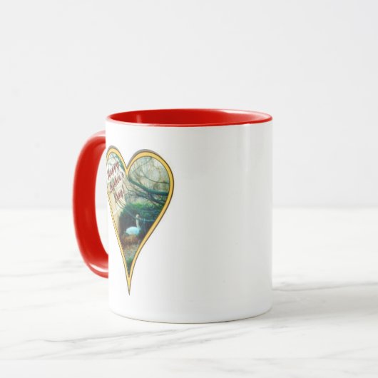 Moederdag Swan Mok (Voorkant links)