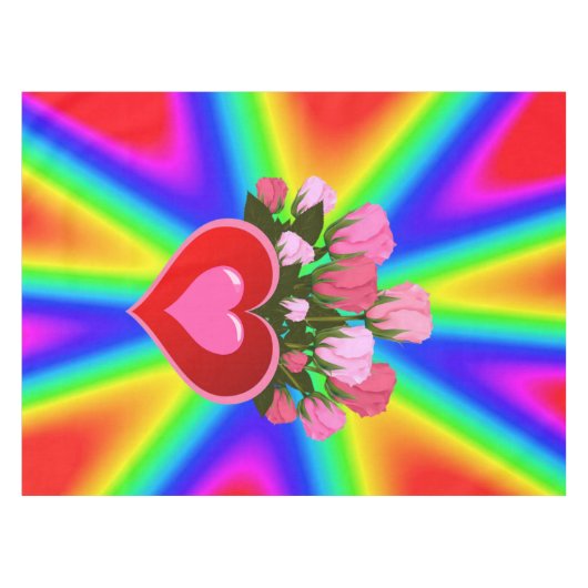 Moederdag Tablecloth Tafelkleed (Voorkant (Horizontaal))