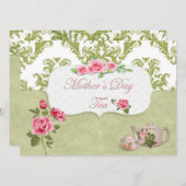 moederdag Tea Kaart (Voorkant / Achterkant)