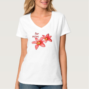 Moederdag - Tulpen voor mama - Illustratie T-shirt