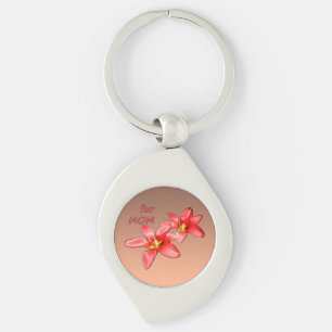 Moederdag - Tulpen Voor Moeder - Illustratie Sleutelhanger