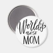 Moederdag-typografie Magneet (Voorkant / Achterkant)