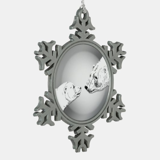 Moederdag van Beren Ornament (Links)