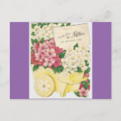 Moederdag van bloemen Briefkaart