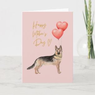 Moederdag van Dog - German Shepherd Mam Kaart