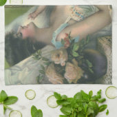  Moederdag, Victoriaans moeder met Baby Theedoek (Gevouwen)