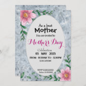 Moederdag-viering Kaart (Voorkant / Achterkant)