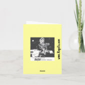 Moederdag Vintage 1950 Strijkplank AD Kaart (Achterkant)