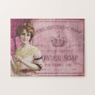 Moederdag Vintage Adverteren Glycerine Zeep Legpuzzel