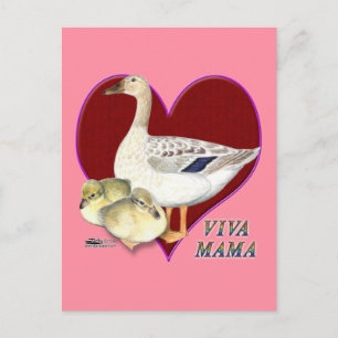 Moederdag: Viva Mama! Briefkaart