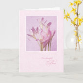 Moederdag voor baas kaart (Gele Bloem)