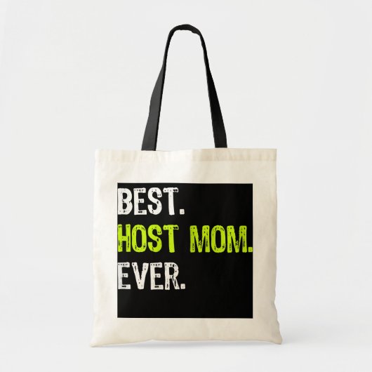 Moederdag voor beste HOST-MOM ooit Tote Bag (Voorkant)