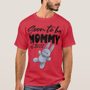 Moederdag voor de eerste vrouw, mama, binnenkort 2 t-shirt
