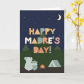 Moederdag voor Madre Kaart (Gele Bloem)