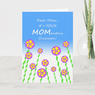 Moederdag voor mama, MOMentous Occasion Pun Kaart