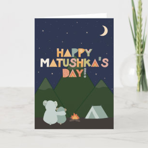 Moederdag voor Matushka Kaart