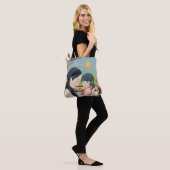 Moederdag voor moeder en kind | CANVAS TAS (Op model)