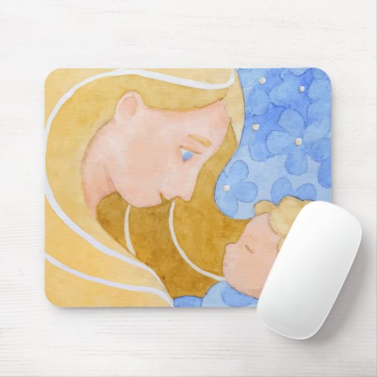 Moederdag voor moeder en kind | MUISMAT (Met muis)