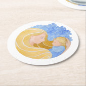 Moederdag voor moeder en kind | ONDERZETTER (Gebogen)