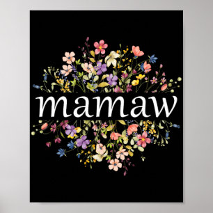 Moederdag Voor Moeder Wildflower Bloemen Vrouwen#3 Poster